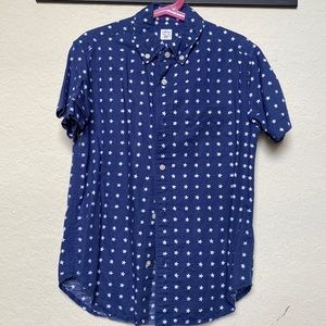 Crewcuts boys shorts sleeve button down